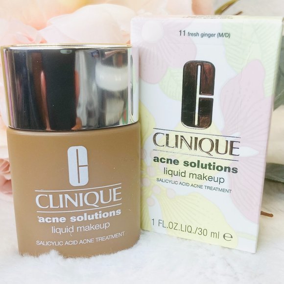 Clinique Acne Solutions Makeup 11 Fresh Ginger 1oz - Picture 2 of 4